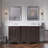 Loughlam 60'' Double Bathroom Vanity with Top-893672663-893672657