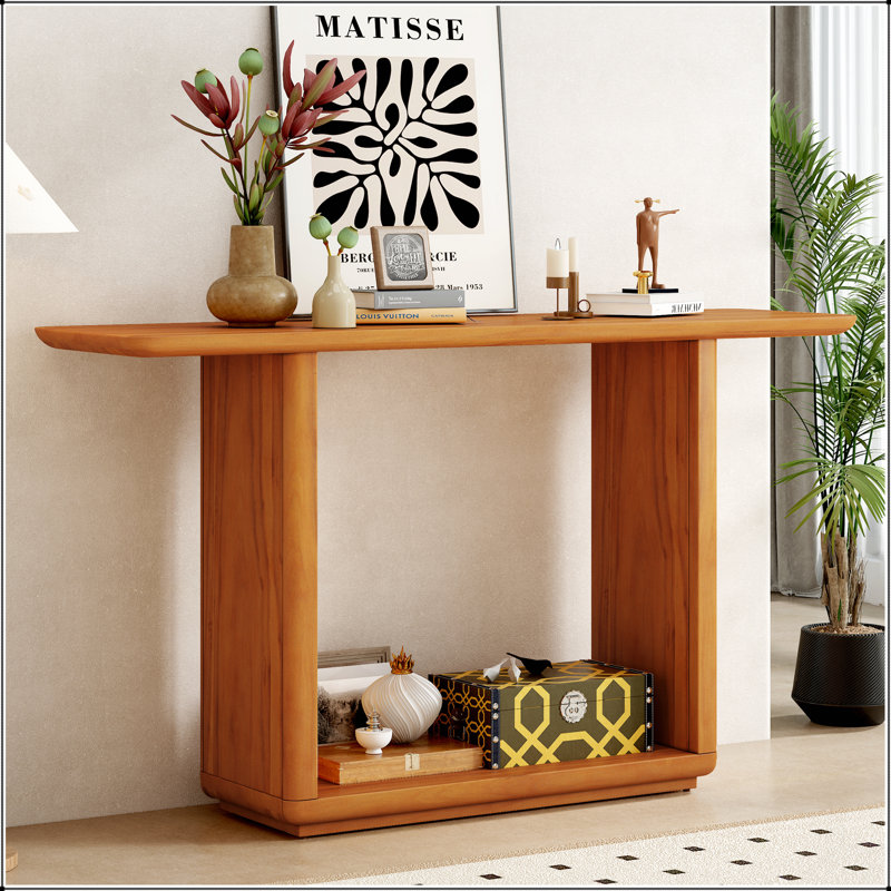 Console Mirod Elegant Minimalist, Naturel