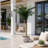 82'' Faux Palm Tree in Pot