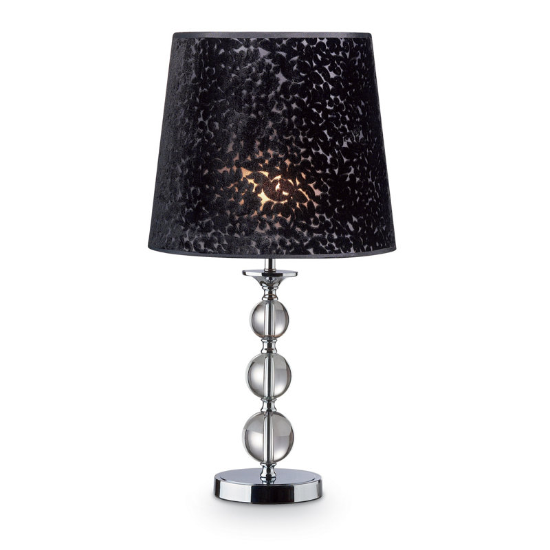 Lampe de table 26,38 po Ken, Noir