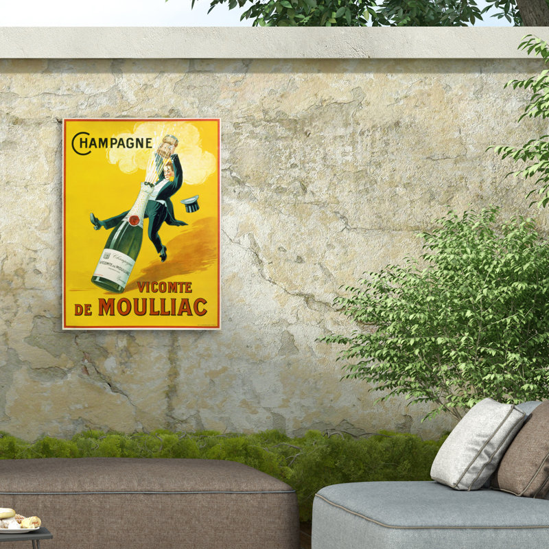 Toile d'extérieur Marcus Jules Chamagne, H 35 po x l 47 po