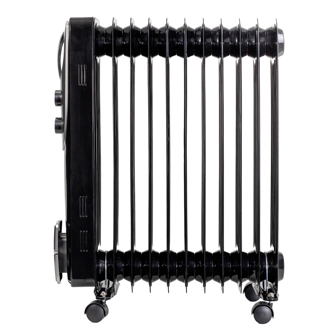 Russell Hobbs RHOFR1106B 2.5kW 11-fin Oil Filled Radiator in Black