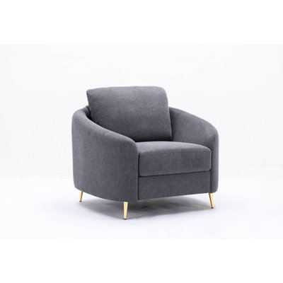 Fauteuil en lin Ayina
