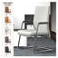 Chaise de bureau rembourrée en cuir Aleen-1219390933