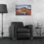 Art mural en verre acrylique, 24 po x 16 po, «Cathedral Rock Reflection» par David Drost-944073148