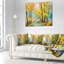 Coussin lombaire Landscape Falling Forest