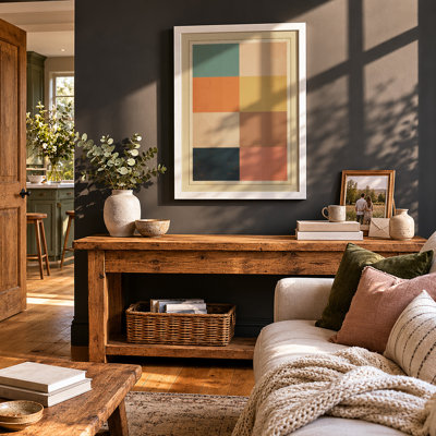 Colour Study Mid-Century - Framed Print