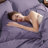 Bedsure Full Burgundy Pintuck Bed-in-a-Bag - Beige Pinch Pleat Comforter Set with Sheets, Pillowcases & Shams (Set of 7)-105523219-105523226