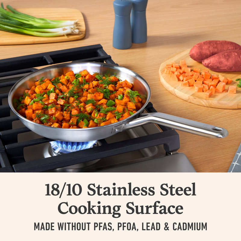 Calphalon Stainless Steel 10 Inch Fry Pan
