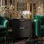 Table de chevet en noir-343736770