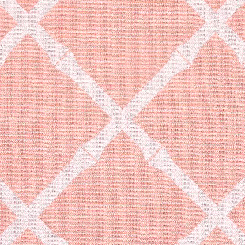 Bamboo Trellis Indoor/Outdoor Fabric, Pink