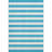 Premium Machine Washable Cerrito AMF528 Teal Rug-103947053