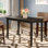 Kimonte Dining Table Wooden Kitchen Table Rectangular Dining Room Table Small Space Table for Dining Room Home Living Room