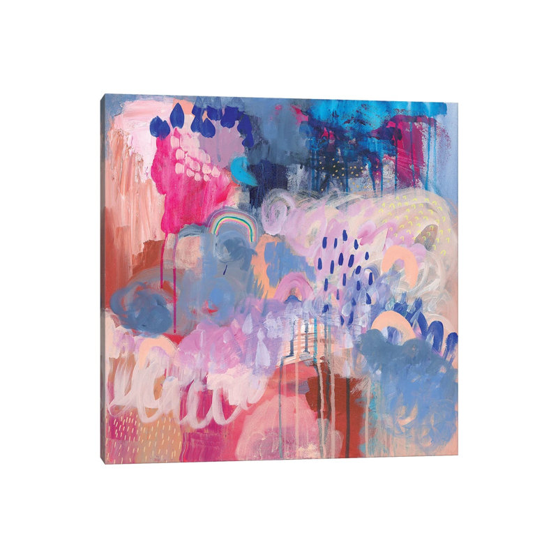 Rainbow In A City by Mati Rose - Wrapped Canvas Gallery-Wrapped Canvas Giclée, 18" H x 18" W, Wrapped Canvas