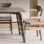 Ensemble de table à manger moderne et simple en bois massif-105170970