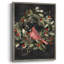 «Christmas Cardinal I», reproduction encadrée - bois massif-1725661146