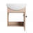 Wall Mounting Bathroom Vanity With Ceramic Sink