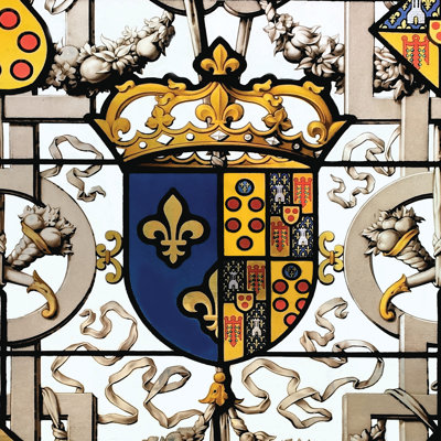 French Castle Window 16x16