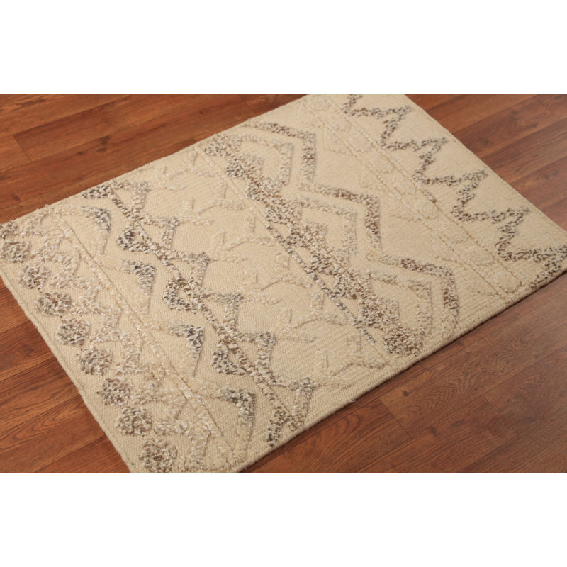 Tapis indien à chevrons 2 x 3