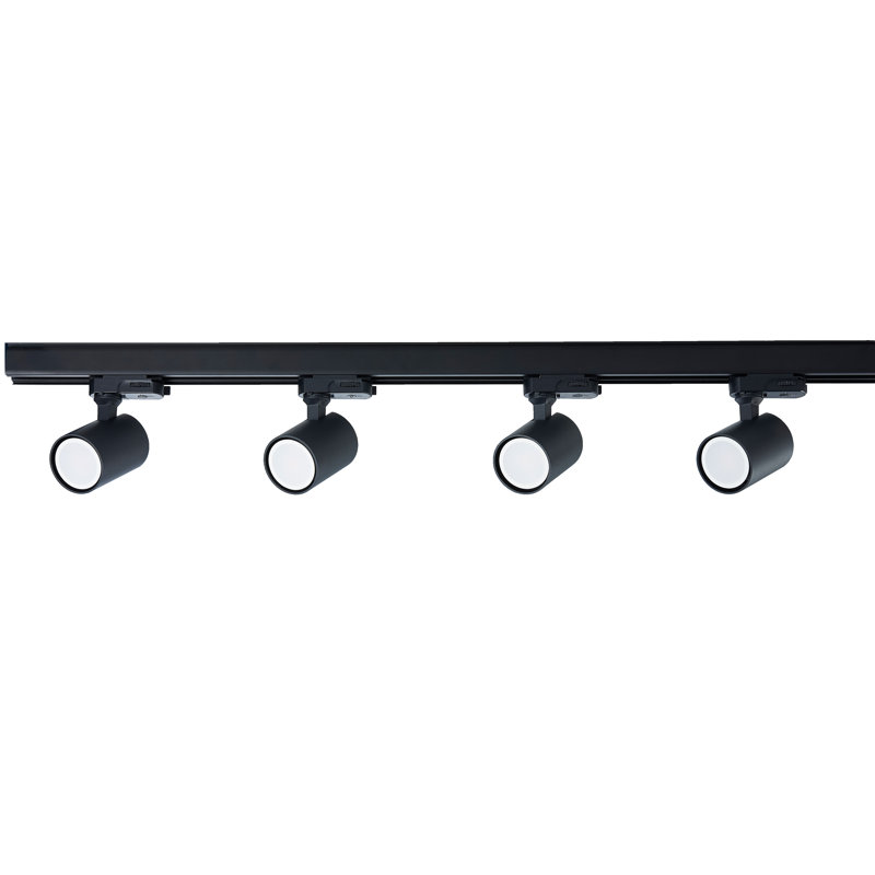 Floryn 200cm 4 -Light Track Kit, Black