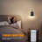 Vintage Style Battery Operated Bedside Wall Sconces, Dimmable LED Lights With Remote Control For Bedroom, Hallway