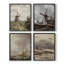 «Vintage Landscape CCxx», ensemble de 4 encadrées-1138635619-1138635618
