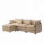 Modulaire 3 places avec repose-pieds-1761025358