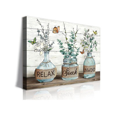 1 Piece Wrapped Canvas Wall Art