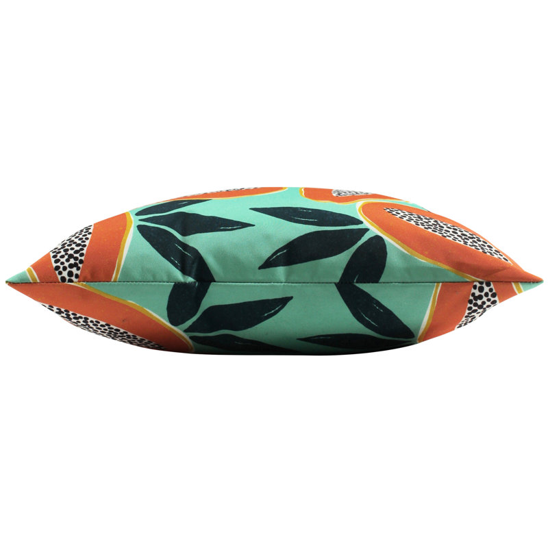 Indoor / Outdoor Floral Square Throw Cushion