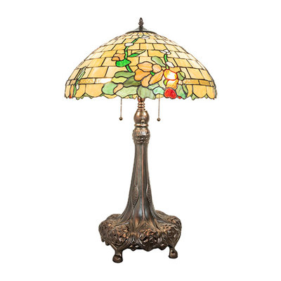 Duffner And Kimberly Hollyhock Table Lamp