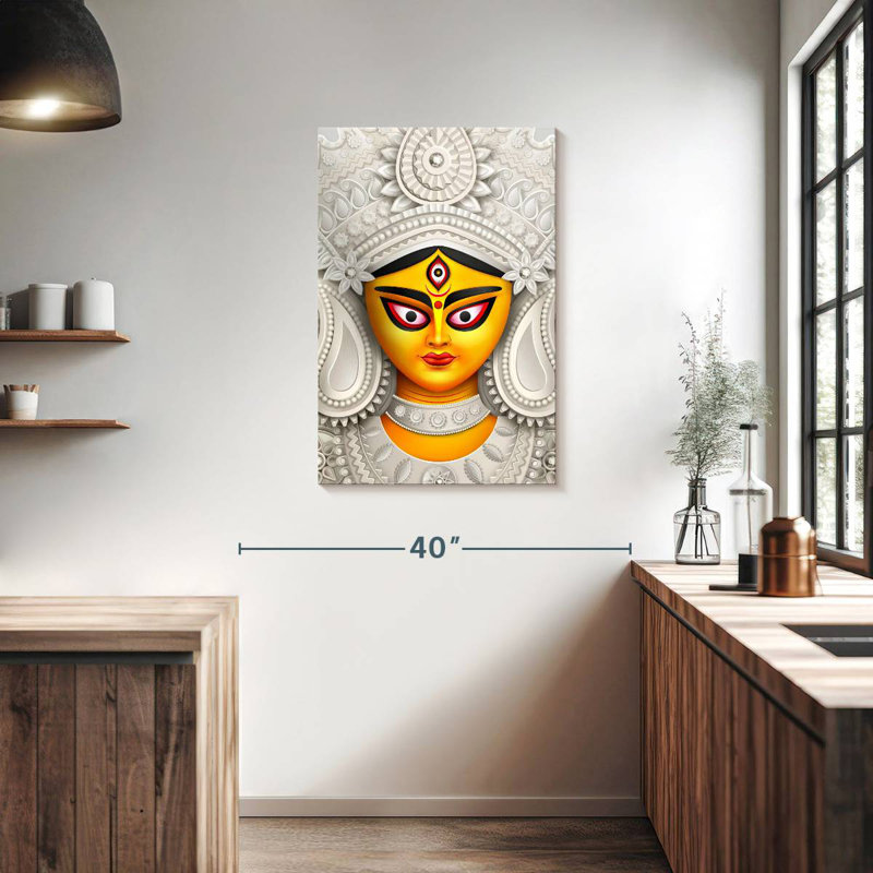 Adella Hindu Goddess Durga, 36" H x 24" W