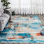Abstract Area Rug in Blue-692363421