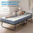31" Portable Rollaway Bed With 5 Inch Memory Foam Mattress for Guest Use-187446621