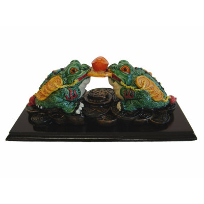 Figurine grenouille à 3 pattes