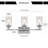 Addlie 3 - Light Dimmable Vanity Light