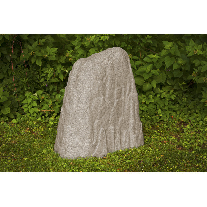 Spataro Weather Resistant Plastic Abstract Garden Stone, Sand