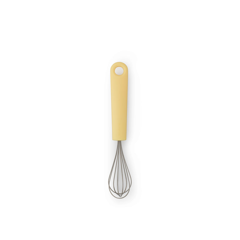 Saveur + fouet, petit, Jaune vanille, 13"