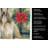 Afghan Hound Christmas PoinsettIas Kitchen Towel-2080584054