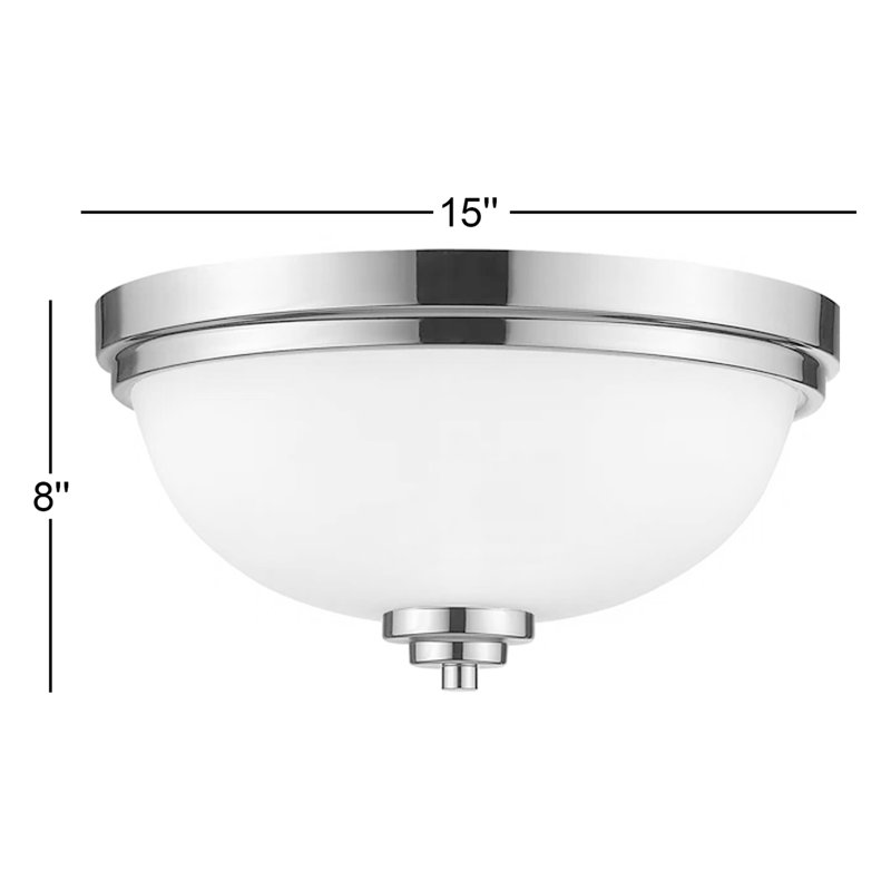 Plafonnier encastré 3 lumières 15 po Cardiff, Noir mat