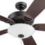 Ventilateur de plafond 52 po avec lumières DEL Montlake-740115684