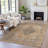 Machine Washable Indoor/Outdoor Xhevrie Copper Rug-111825195