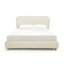 Lit nuage bouclé doux de style crème-19393871-18522144