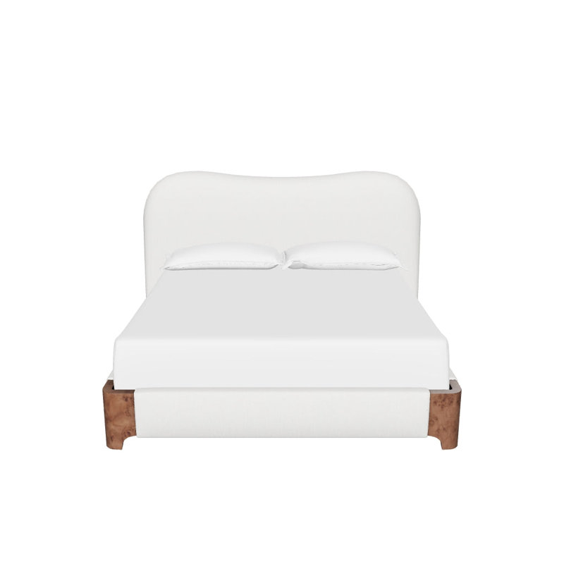 Knowles Upholstered Scalloped Bed