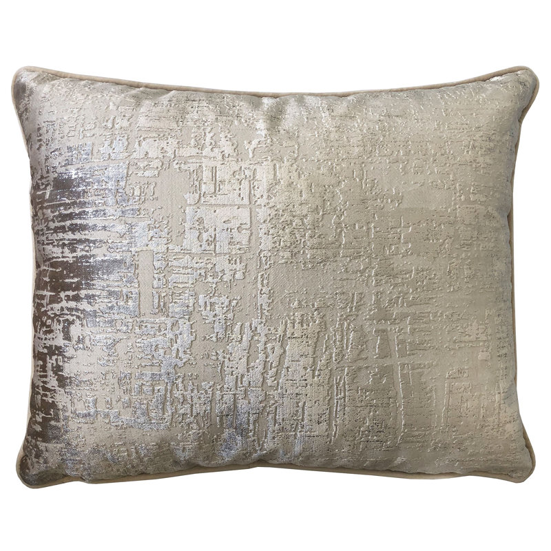 Rectangular Pillow Cover & Insert, Beige, 18" x 22"