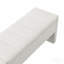 Banc de lit moderne avec rangement, grand repose-pieds rembourré, banc confortable près de la fenêtre pour salon, chambre, dortoir, table basse, lin blanc-753348434-753348444-753348446