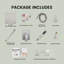 Complete Shower System With Rough-In Valve with 10 Inches Rain Shower Head-1331384889