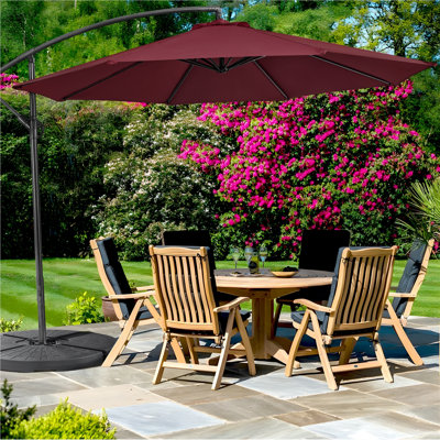 Parasol suspendu d'extérieur 10 pi Brunet