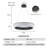 Dimmable Circle Ring LED Chandelier
