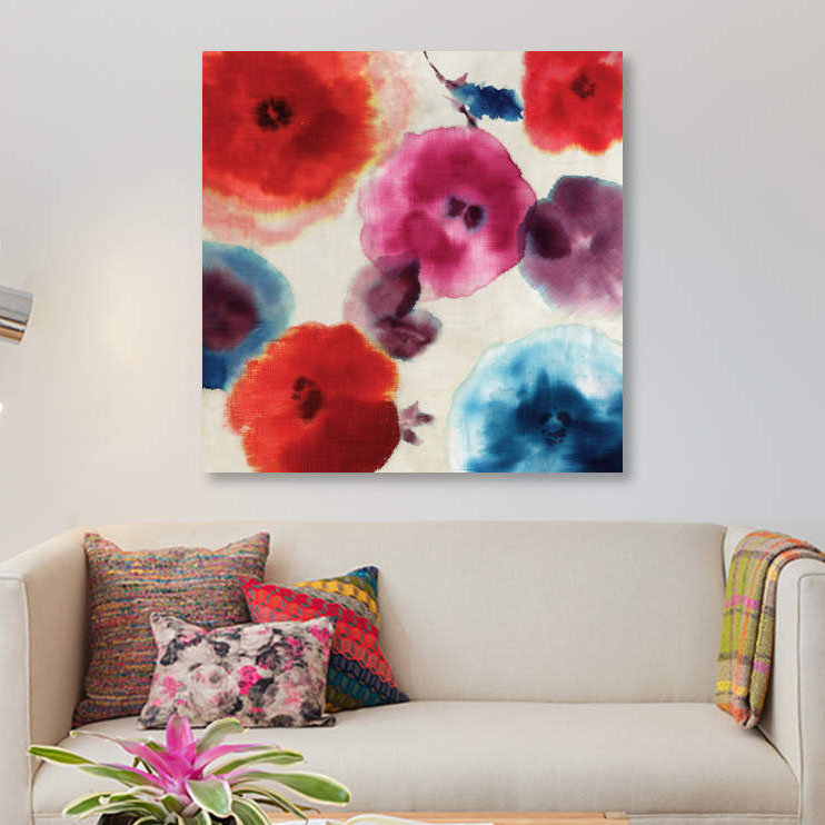 «Roma», reproduction sur toile, H 18 po x l 18 po x P 1,5 po, Pas de tapis, Toile tendue