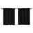 Solid Textured Embossed Rod Pocket Valance Blackout Curtains (Set of 2)-607849625-607849628